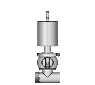 KI-DS Válvula transversal 5512 SS-SS