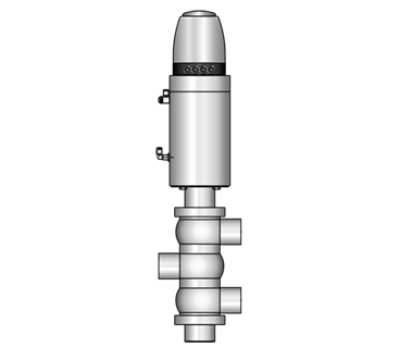 Válvula de cambio de doble asiento 5674 S-S-S